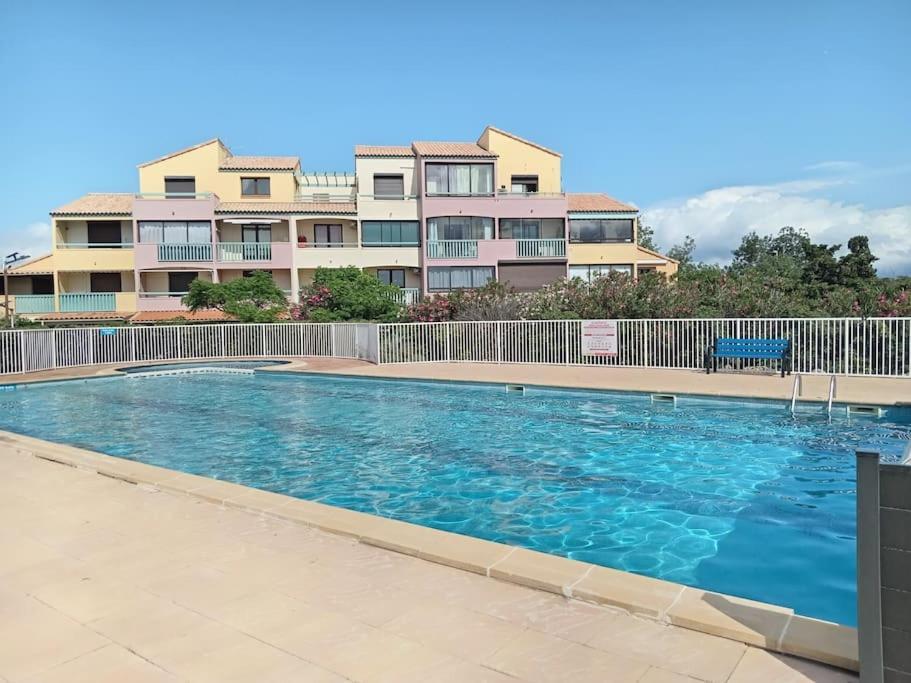 Jolie Maisonnette Dans Residence Calme Avec Piscine Le Barcarès المظهر الخارجي الصورة